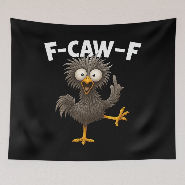 Item preview, F Caw F Rooster Funny Bird Fcawf Chicken Whisperer Fawk Off  designed and sold by AsiaStokes.