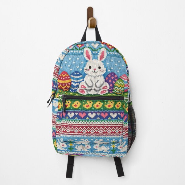 Item preview, Happy Easter, beautiful knitting pattern with a bunny designed and sold by Mauswohn.