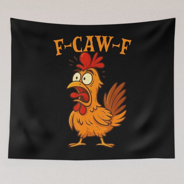 Item preview, F Caw F Gallo Pájaro Divertido Fcawf Encantador de Pollos Fawk Off designed and sold by HayleePacoch.