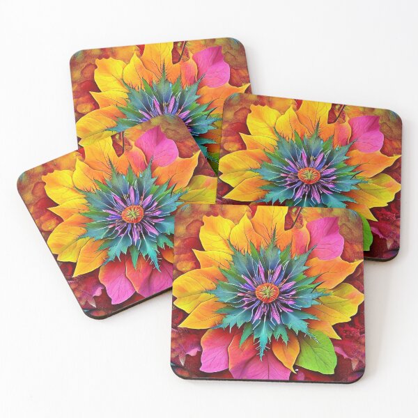 Item preview, Petal Kaleidoscope: A Vibrant Explosion of Nature's Colors designed and sold by Mianku | Für das Leben.