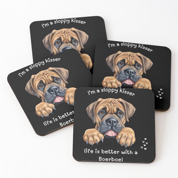 Item preview, I'M A Sloppy Kisser Life Is Better With A Boerboel designed and sold by jayeshainch.