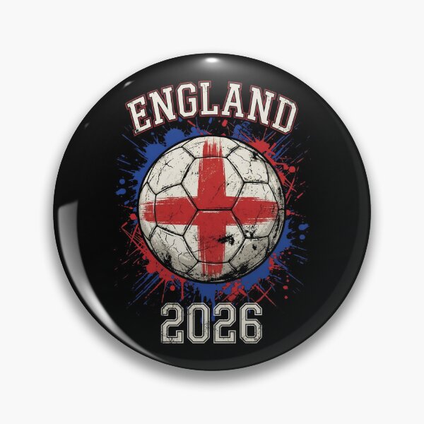 Item preview, England 2026 Soccer - Paint Splash St. George's Cross Flag Art designed and sold by Imaginationbeyond.