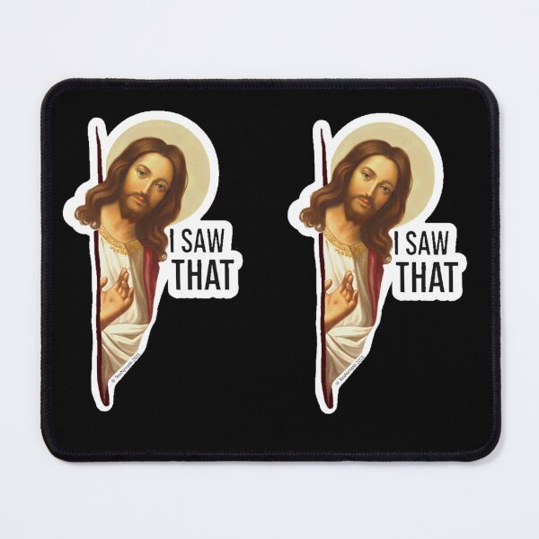 Item preview, Funny |2 Pieces Sticker Pack| I Saw That Jesus designed and sold by SeaNympth.