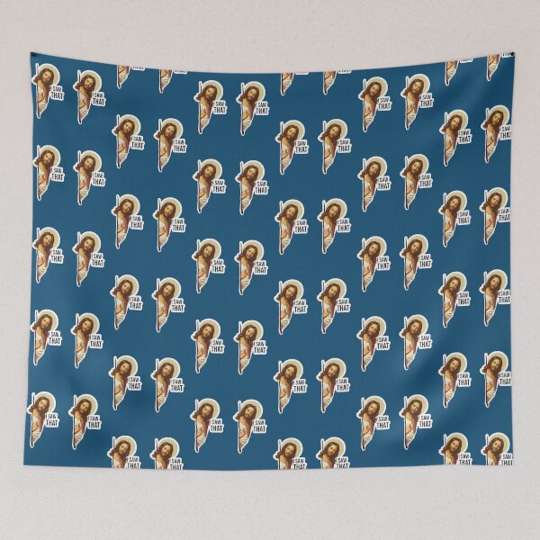 Item preview, Funny |2 Pieces Sticker Pack| I Saw That Jesus designed and sold by SeaNympth.