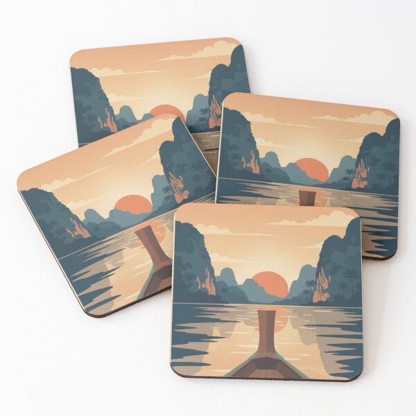 Item preview, Khao Sok Sunsets Thailand designed and sold by WonderfulAdventuresAU.