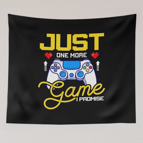 Item preview, Just One More Game - Gamer's Passion designed and sold by kowaldtlbung.
