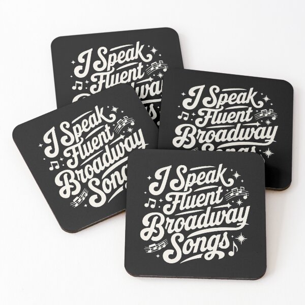 Item preview, I Speak Fluent Broadway Songs Music Teacher Musical Theatre designed and sold by endabettyau.