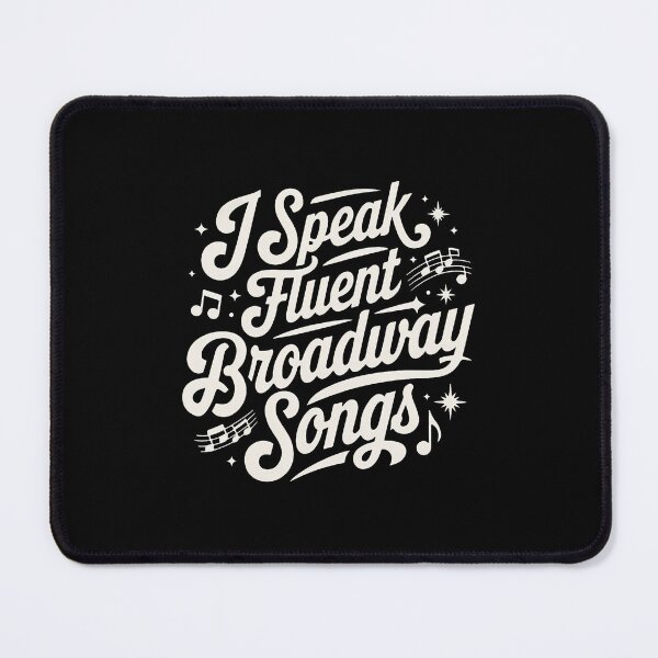 Item preview, I Speak Fluent Broadway Songs Music Teacher Musical Theatre designed and sold by endabettyau.