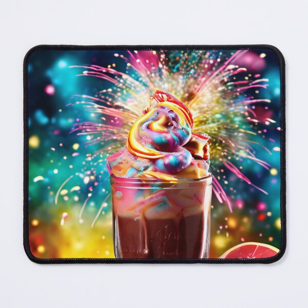Item preview, Colorful ice cream, chocolate and fireworks designed and sold by Mianku | Für das Leben.