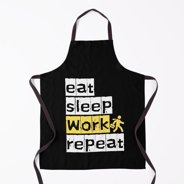 Item preview, Eat Sleep Work Repeat design designed and sold by lahmar-abbou.