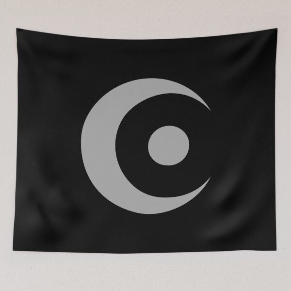 Item preview, Crescent Void – Minimal Lunar Symbol designed and sold by Equinox-Ds.