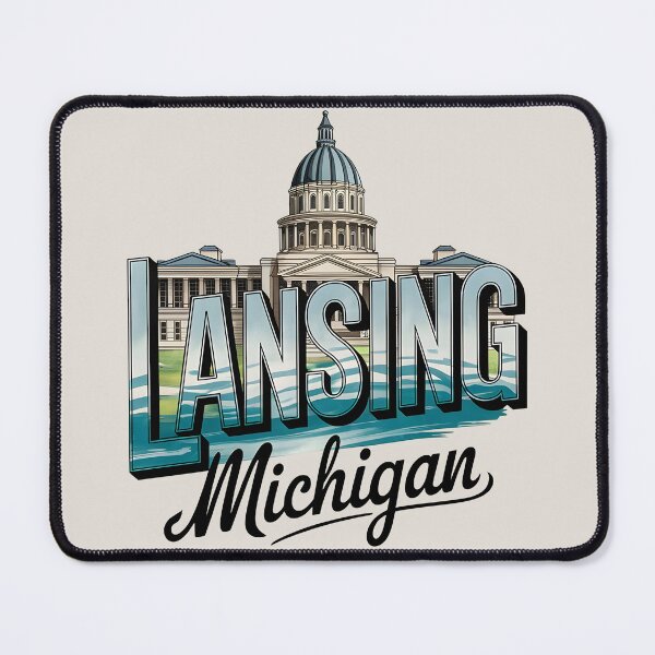 Item preview, Lansing, Michigan, Lansing Michigan designed and sold by MoMidoStore.