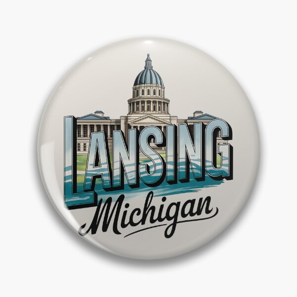 Item preview, Lansing, Michigan, Lansing Michigan designed and sold by MoMidoStore.