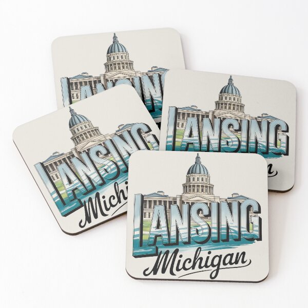 Item preview, Lansing, Michigan, Lansing Michigan designed and sold by MoMidoStore.
