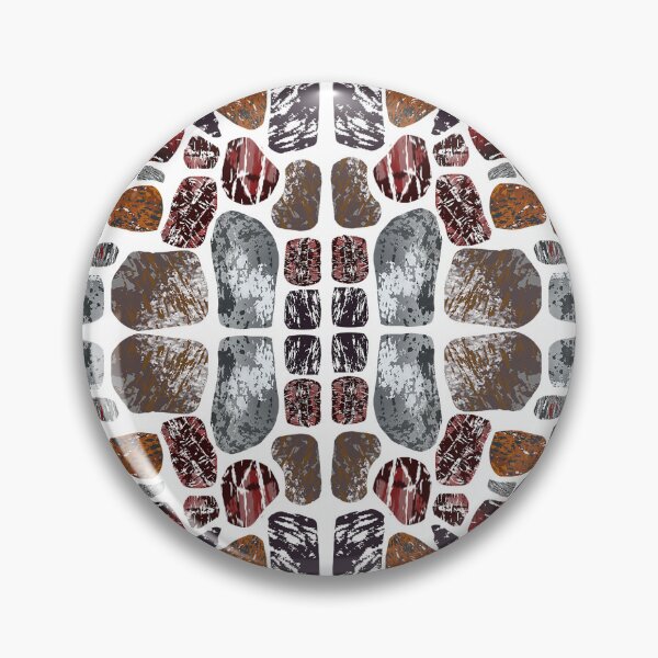 Item preview, Organic Balance: Stone Symmetry on Soft Ash designed and sold by Thidagrafictic.