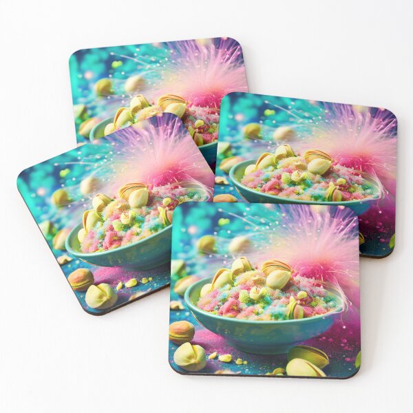 Item preview, Pistachios in a colorful cotton candy cloud designed and sold by Mianku | Für das Leben.