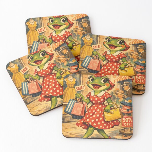 Item preview, Shopping with the frog model designed and sold by Mauswohn.