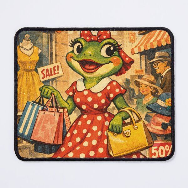 Item preview, Shopping with the frog model designed and sold by Mauswohn.