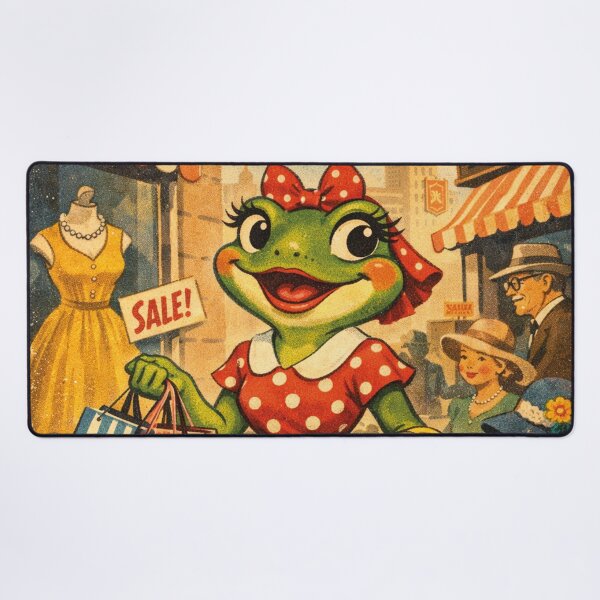Item preview, Shopping with the frog model designed and sold by Mauswohn.