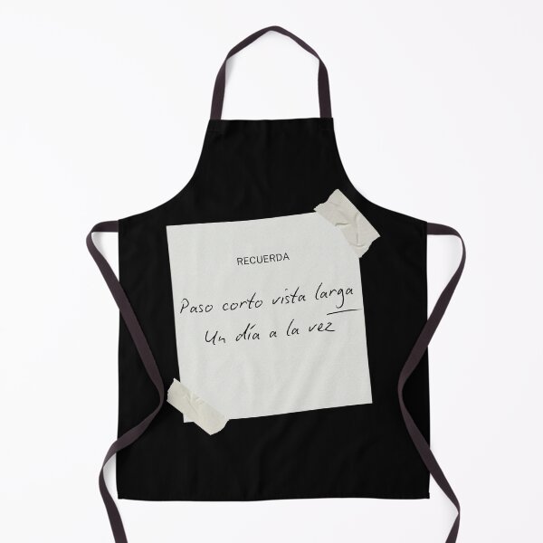 Item preview, Paso Corto Vista Larga – One Day at a Time Reminder (Minimal Spanish Quote) designed and sold by rebuZZ-Apparels-The Minimalistic Buzz.