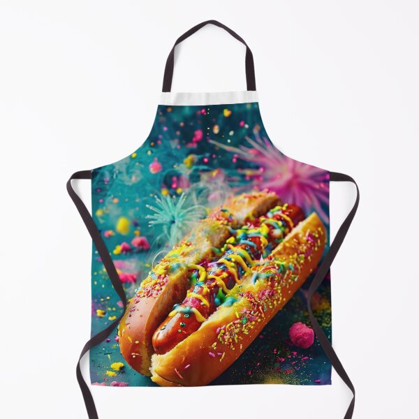 Item preview, Delicate hot dog with confetti decoration designed and sold by Mianku | Für das Leben.