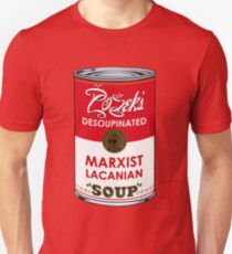 Zizek's Desoupinated Marxist Lacanian Soup Slim Fit T-Shirt