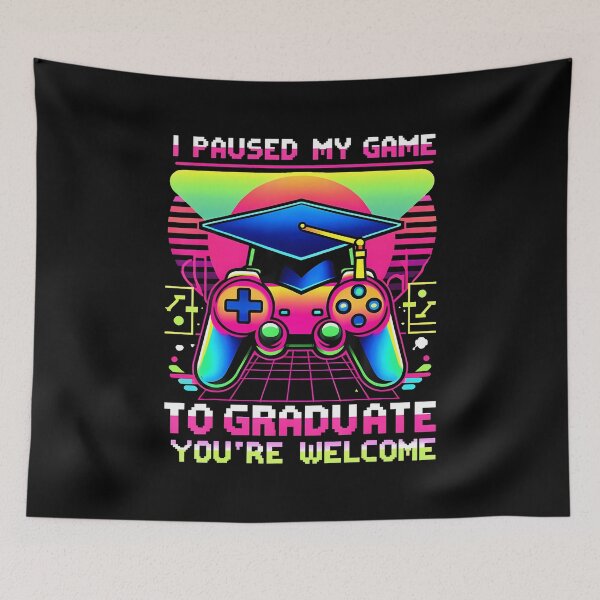 Item preview, Funny Video Gamer Graduate Graduation Grad Gaming designed and sold by kowaldtlbung.