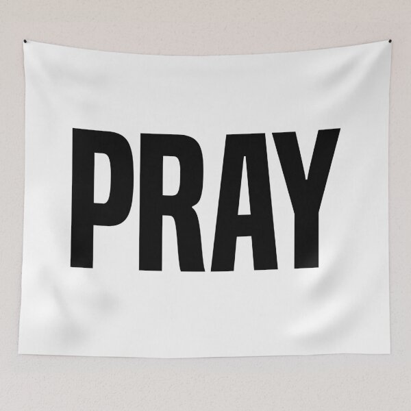 Item preview, Pray, Bold designed and sold by Memes N Lore .