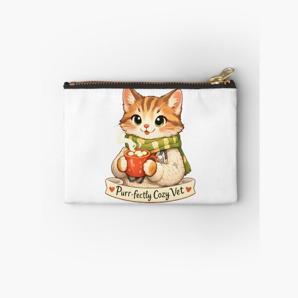 Item preview,  Purr-fectly Cozy Vet – Winter Veterinary Cat  designed and sold by Bettybee00.