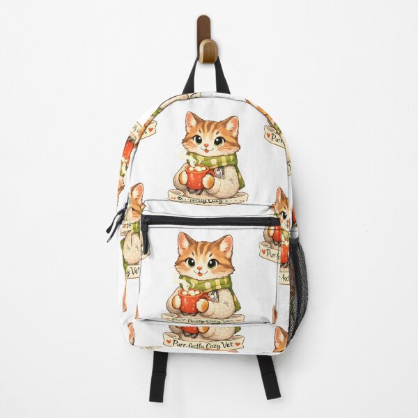 Item preview,  Purr-fectly Cozy Vet – Winter Veterinary Cat  designed and sold by Bettybee00.