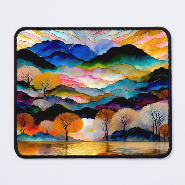 Item preview, Reflective Lake Landscape designed and sold by ViaARTfactory.