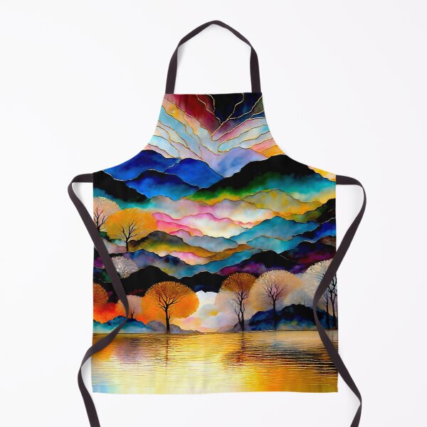 Item preview, Reflective Lake Landscape designed and sold by ViaARTfactory.