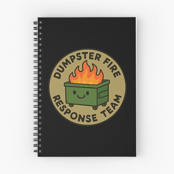 Item preview, Dumpster Fire Response Team Leader Chaos designed and sold by Star3NowForMe.