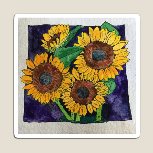 Sunflowers Magnet