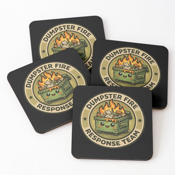 Item preview, Dumpster Fire Response Team Leader On Duty designed and sold by Star3NowForMe.