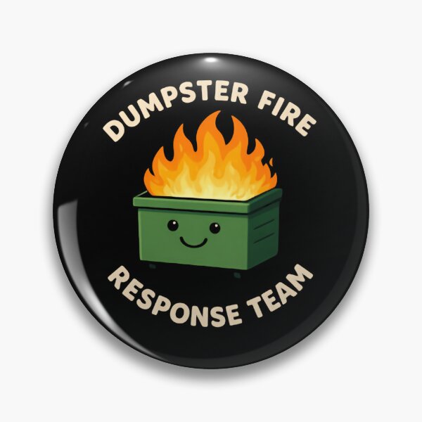 Item preview, Dumpster Fire Response Team Leader Certified Professional designed and sold by Star3NowForMe.