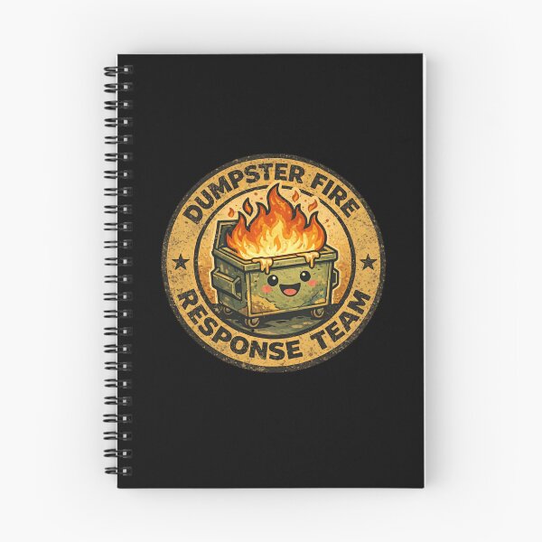Item preview, Dumpster Fire Response Team Leader Problem Magnet designed and sold by Star3NowForMe.