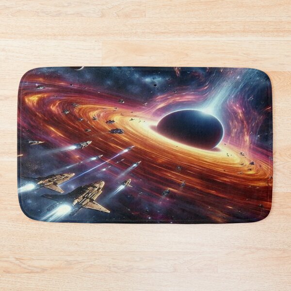 Item preview, Cinematic Black Hole Singularity - Deep Space Galaxy Art designed and sold by FaresTes.
