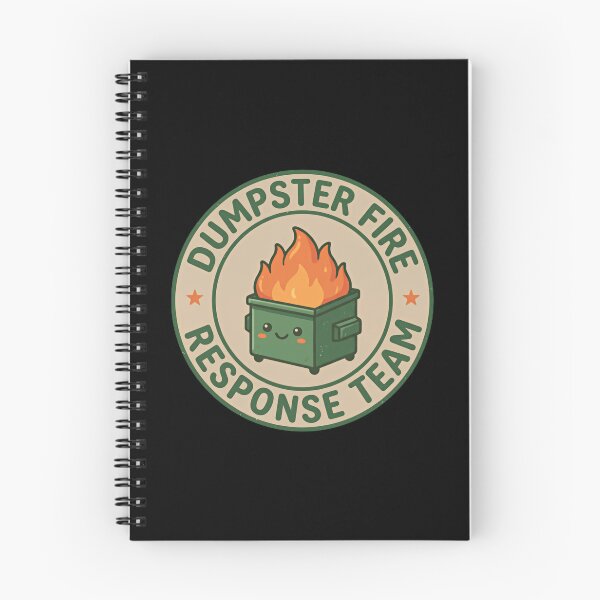 Item preview, Dumpster Fire Response Team Leader Office Edition designed and sold by Star3NowForMe.