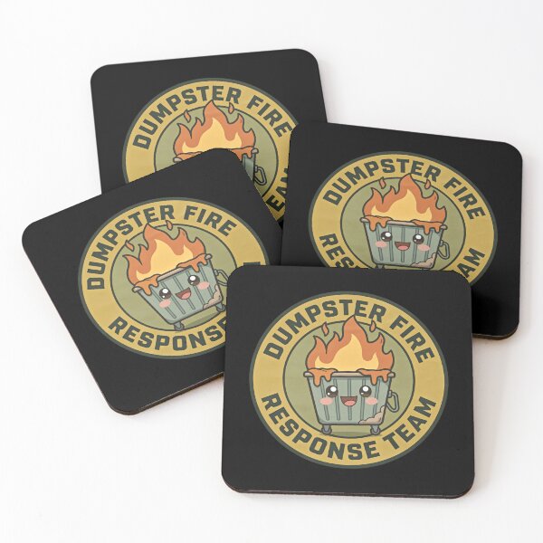 Item preview, Dumpster Fire Response Team Leader Calm Somehow designed and sold by Star3NowForMe.