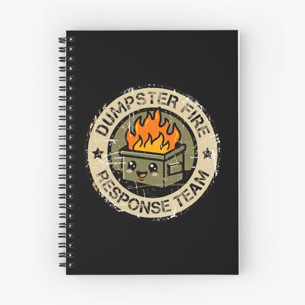 Item preview, Dumpster Fire Response Team Leader Chaos Wrangler designed and sold by Star3NowForMe.