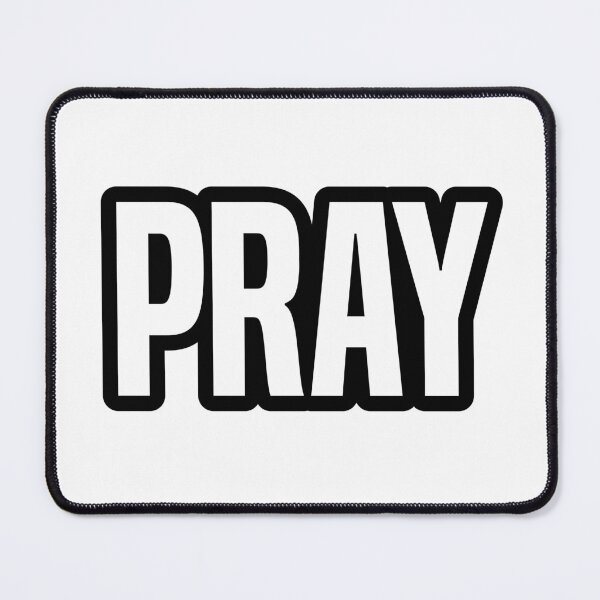 Item preview, Pray, Outline Bold designed and sold by Memes N Lore .