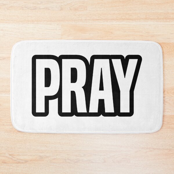 Item preview, Pray, Outline Bold designed and sold by Memes N Lore .