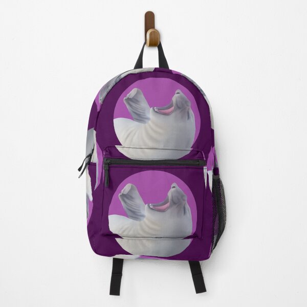 Item preview, Yawning Elephant Seal on Purple designed and sold by GivernyKate.