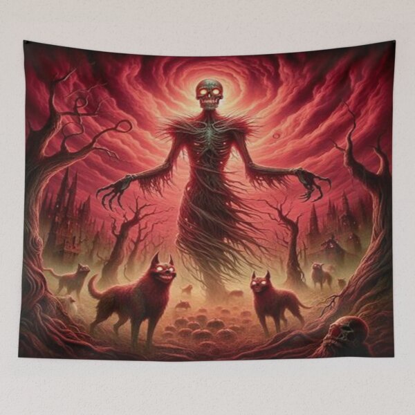 Item preview, Xylos the Skeleton Specter - Dark Fantasy Horror Art designed and sold by FaresTes.
