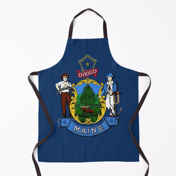 Item preview, Maine flag designed and sold by rheyes.