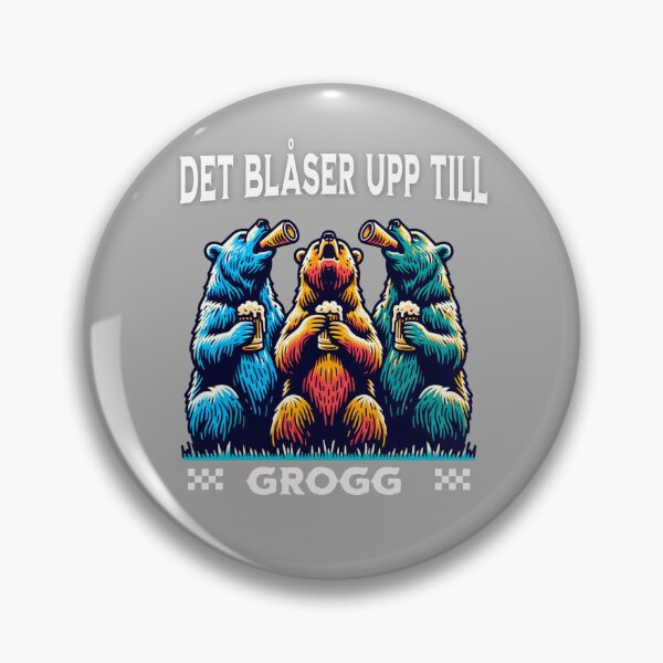 Item preview, Det blåser upp till Grogg designed and sold by ArtSE46.