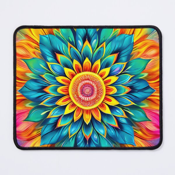 Item preview, A vibrantly colored flower in a dynamic depiction. designed and sold by Mianku | Für das Leben.