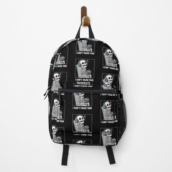 Item preview, Skeleton Gamer with Headphones and Controller Illustration Art – Gaming Culture Design designed and sold by Luminari Creations.