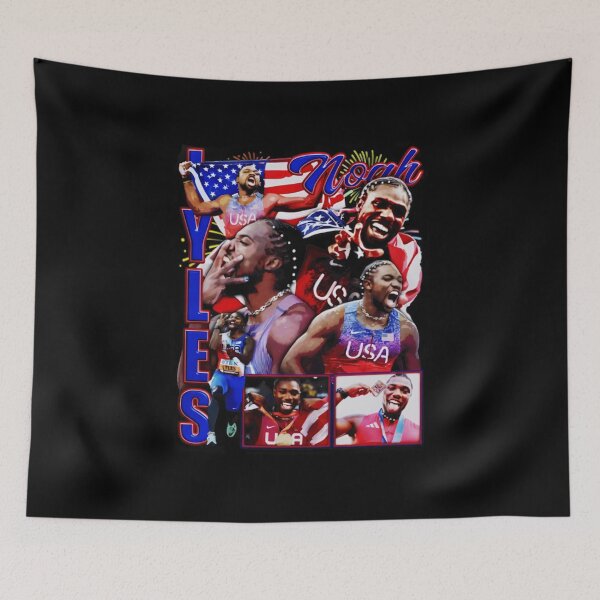 Item preview, Noah Lyles Collage  designed and sold by imandeebeale.